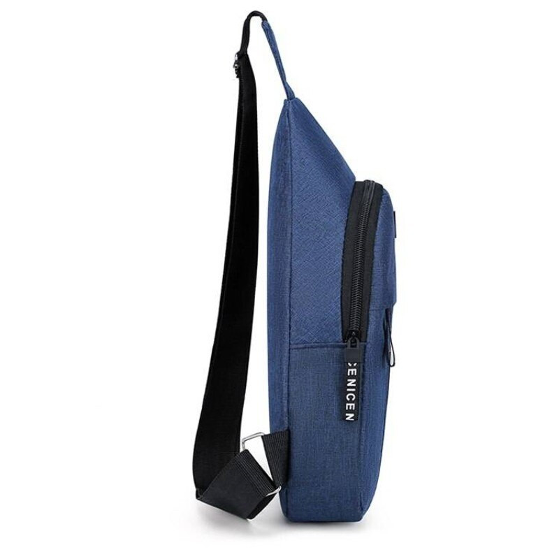 Τσάντα Sling Τσάντα στήθους Ανδρική Νέα Casual Κορεάτικη Έκδοση Oxford Cloth Fashion Αθλητική Τσάντα Μονό ώμου Τσάντα Messenger καμβά