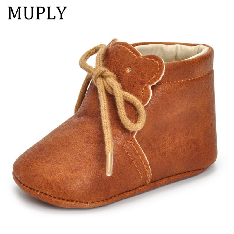 Kožne Nove klasične sportske tenisice Novorođenčad Dječaci Djevojčice Prve hodalice Cipele Dojenčad Mala djeca Mekani potplat Protuklizni 0-18M