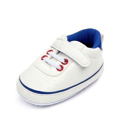 Νεογέννητο τύπωμα Heart Star Baby Sneaker PU Δερμάτινο μωρό αγόρια για κορίτσια First Walkers Μαλακή σόλα για βρέφη Παιδικά παπούτσια για 0-18 εκατ.