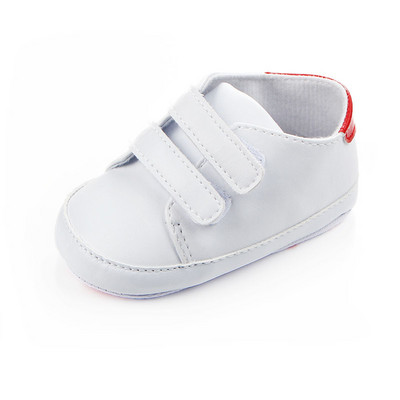 Νεογέννητο τύπωμα Heart Star Baby Sneaker PU Δερμάτινο μωρό αγόρια για κορίτσια First Walkers Μαλακή σόλα για βρέφη Παιδικά παπούτσια για 0-18 εκατ.