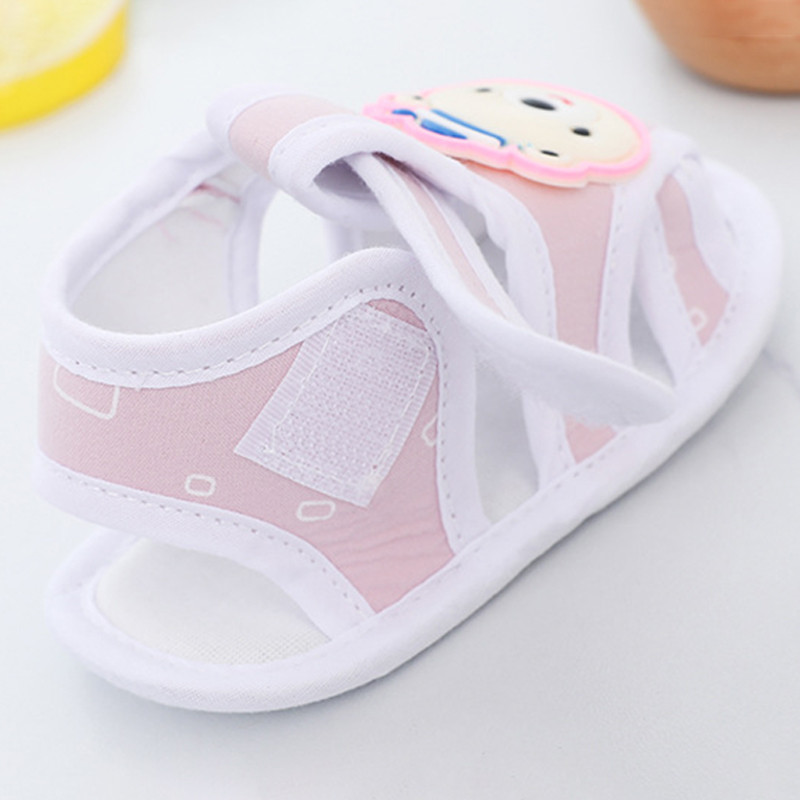 Νεογέννητο μωρό καλοκαιρινά σανδάλια Παιδικά παπούτσια καμβά casual μαλακά παπούτσια κούνιας για νήπια First Walkers Βρεφικά σανδάλια για αγόρια κορίτσια Τσόκαρα