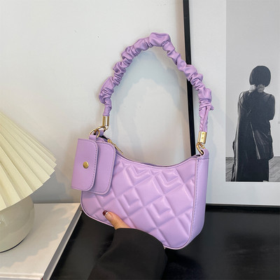 Τσάντα τάσης μονόχρωμη μονόχρωμη μονόχρωμη μονόχρωμη φορητή γυναικεία τσάντα τετράγωνη φορητή μόδα