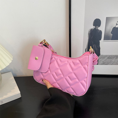 Τσάντα τάσης μονόχρωμη μονόχρωμη μονόχρωμη μονόχρωμη φορητή γυναικεία τσάντα τετράγωνη φορητή μόδα