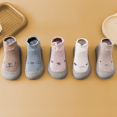 Unisex dječje cipele First Shoes Dječje hodalice Toddler First Walker Baby Girl Kids Mekani gumeni potplat Dječje cipele Pletene čizme protiv klizanja