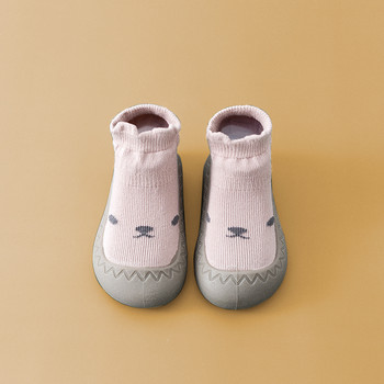 Унисекс бебешки обувки First Shoes Бебешки проходилки Toddler First Walker Baby Girl Kids Мека гумена подметка Бебешки обувки Плетени ботуши Противоплъзгащи се