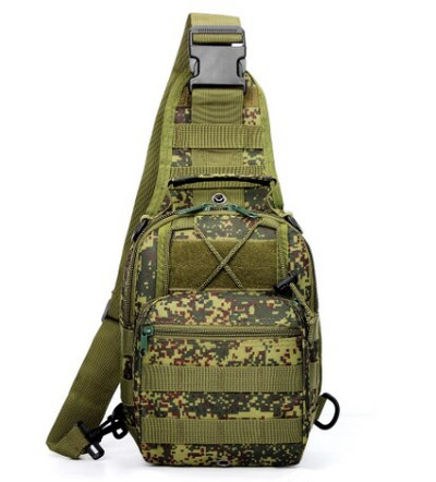 Tactical Military Chest Sling Bag Hiking Mole Multifunction 600D Oxford Camouflage Άνετη ανθεκτική μόδα σε εξωτερικούς χώρους