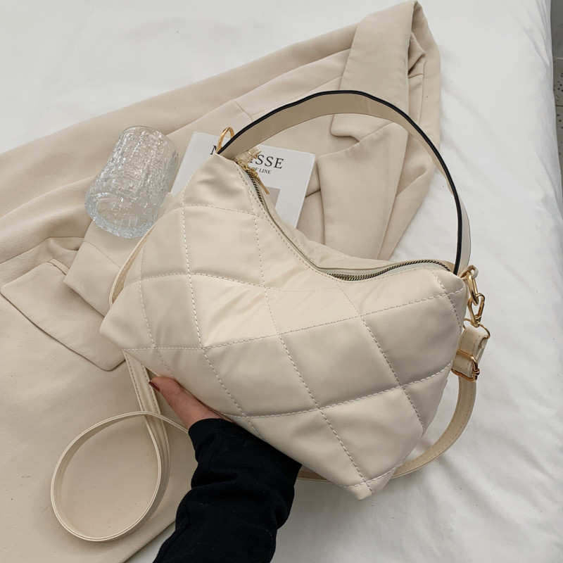 Dámska kabelka z umelej kože, dámska dizajnérska crossbody taška, mäkká jednofarebná luxusná dizajnová kabelka cez rameno