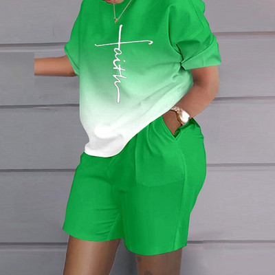 Dámska jarná jesenná dvojdielna súprava s voľnými nohavicami, ležérnym dámskym topom s dlhým rukávom a nohavicami