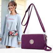 Modne torbe na rame Ženske troslojne torbice za mobilne telefone Jednostavna torbica za novčiće Vanjska ručna torbica za pohranu kozmetike