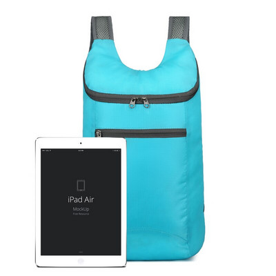 Kültéri összecsukható táska Könnyű vízálló utazótáska Fitness Sport hátizsák Nagy kapacitású ajándék hátizsák