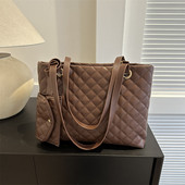 2 ks Dámska prešívaná kabelka cez rameno z PU kože, crossbody taška, vintage kabelka