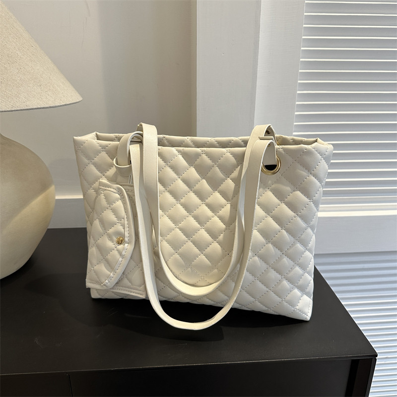 2 ks Dámska prešívaná kabelka cez rameno z PU kože, crossbody taška, vintage kabelka