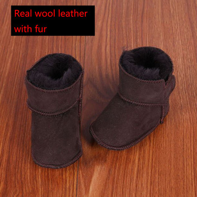 πρώτο παπούτσι walker χειμερινές μπότες μωρού Γνήσιο δέρμα μαλλί γούνα για νήπια κοριτσάκια μαλακά παπούτσια μοκασίνια βελούδινα μποτάκια για μωρά από δέρμα προβάτου
