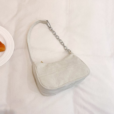 Ladies Daily Street Fanny Packs Μονόχρωμη τσάντα στήθους για γυναίκες Μεγάλης χωρητικότητας Ταξίδι Crossbody Τσάντα ζώνης Half Moon