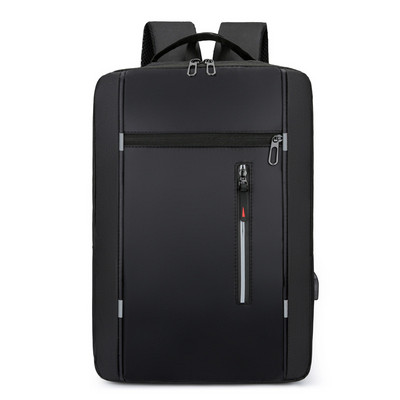 Rucsac de afaceri impermeabil pentru bărbați Rucsacuri de școală cu USB Rucsac pentru laptop de 15,6 inchi Rucsac de mare capacitate pentru bărbați Genți de rucsac