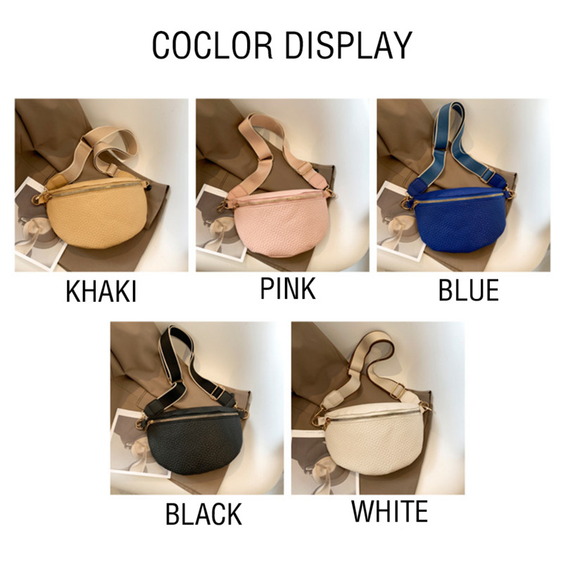 Ženska torba za remen modne marke Visokokvalitetna kožna torbica za novčiće Ženske torbice oko struka Dizajnerska torba za prsa preko ramena