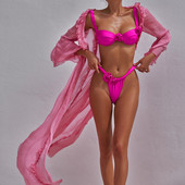 2023. aasta lilleline bikiinikomplekt Brasiilia biquini madala vöökohaga ujumisriided Push Up ujumiskostüümid Naiste tugevad ujumisriided Seksikad rannarõivad naistele