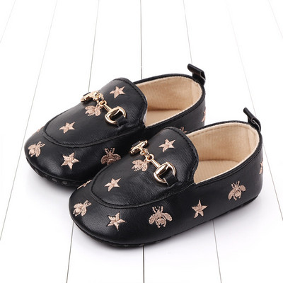 Nové módne topánky pre novorodencov, chlapčeka a dievčatka, ležérne, protišmykové, priedušné, modro-biele, v štýle včely pre dojčatá a batoľatá.