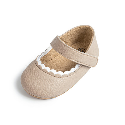 KIDSUN Baby Girls Kings Mitmevärvilised Printsess Väikelaste Kingad Pehme tallaga Mittelibisevad turvahälli jalatsid First Walkers 0-18M