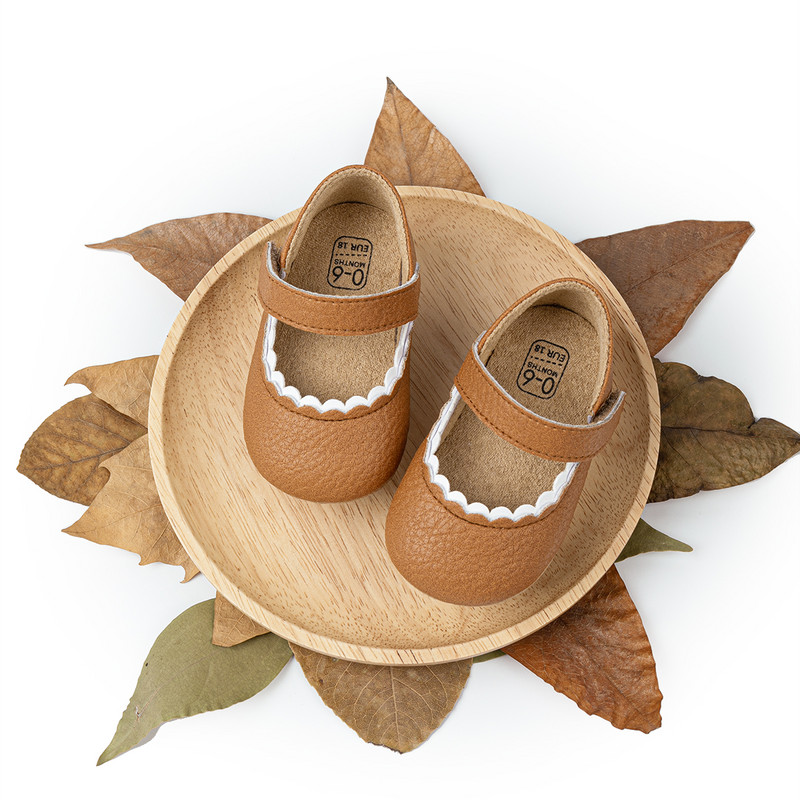 KIDSUN Baby Girls Kings Mitmevärvilised Printsess Väikelaste Kingad Pehme tallaga Mittelibisevad turvahälli jalatsid First Walkers 0-18M