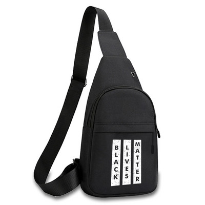 Fashion Phrase Series Prsna torba 2023. Novi ruksak preko ramena Torba na rame Putna muška dnevna ruksak Torba oko struka Unisex torbica za ključeve