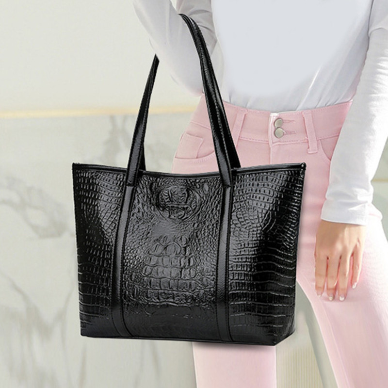 Vintage ženska ručna torba od PU kože velikog kapaciteta Torba za kupnju na rame Putna ženska modna torba za putnike Torba za kupovinu