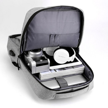 Σακίδιο πλάτης Business Laptop Μεγάλης χωρητικότητας Πολυλειτουργικό Usb φόρτισης αδιάβροχο φιλμ Τσάντα πλάτης Casual Τσάντα ώμου για άνδρες