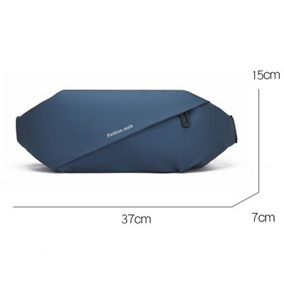 Jednobojne torbe za prsa Muška torba Dijagonalne torbe za mobitel Trend Mala ležerna torba oko struka Torba za vanjske sportove na rame Dnevna torba za remen