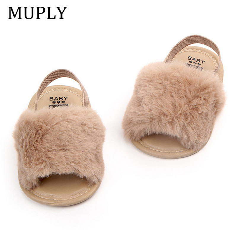 Módne detské topánky z umelej kožušiny, jarné a zimné, roztomilé detské topánky pre chlapcov a dievčatá s mäkkou podrážkou, vnútorné topánky pre deti od 0 do 18 mesiacov