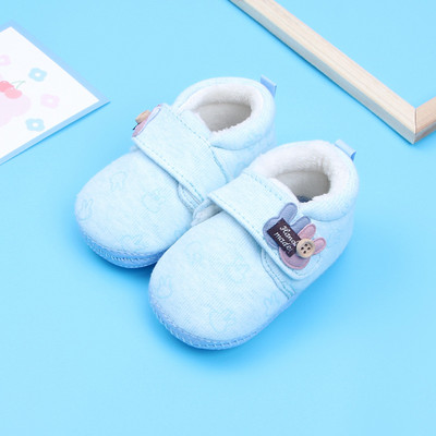 Χαριτωμένα παιδικά χειμερινά φθινοπωρινά παπούτσια Walker για αγόρια για κορίτσια First Walkers από καθαρό βαμβακερό μαλακό πέλμα για βρέφη, παιδικά παπούτσια