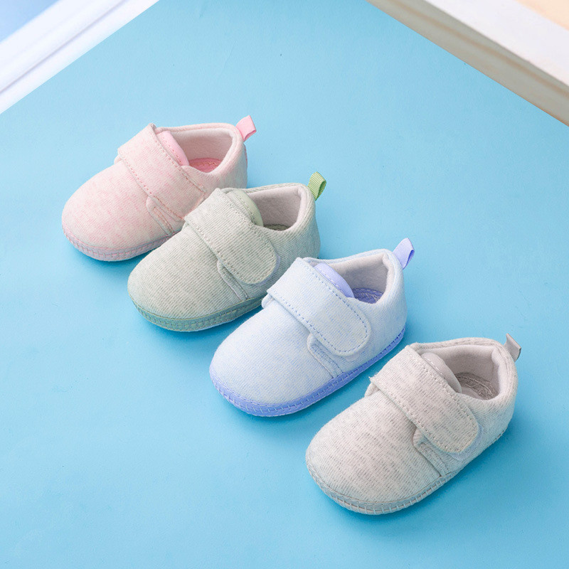 Χαριτωμένα παιδικά χειμερινά φθινοπωρινά παπούτσια Walker για αγόρια για κορίτσια First Walkers από καθαρό βαμβακερό μαλακό πέλμα για βρέφη, παιδικά παπούτσια