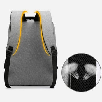 Ανδρικό σακίδιο πλάτης 2021 Πολυλειτουργικές αδιάβροχες τσάντες για ανδρικές επιχειρήσεις Σακίδιο πλάτης φορητού υπολογιστή USB τσάντα φόρτισης Nylon Casual σακίδιο