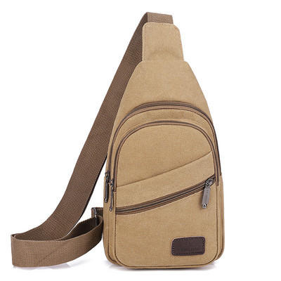 YoReAi Ανδρικές τσάντες ώμου Νέα πακέτα μέσης Sling Crossbody Pack για υπαίθριο άθλημα Πακέτο στήθους Καθημερινό πικνίκ Καμβάς τσάντα Messenger Bolsa