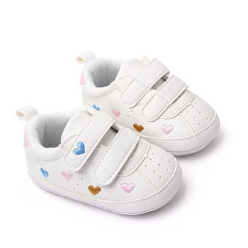 Нови бебешки ежедневни обувки Бебешки момчета Момичета Мека подметка Първи проходилки Маратонки Модни спортни обувки за малко дете