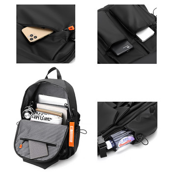 VC луксозна мъжка раница с високо качество 15.6 раница за лаптоп с голям капацитет водоустойчива чанта за пътуване Модни ученически раници за мъже