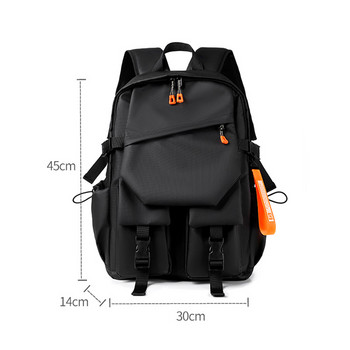 VC луксозна мъжка раница с високо качество 15.6 раница за лаптоп с голям капацитет водоустойчива чанта за пътуване Модни ученически раници за мъже