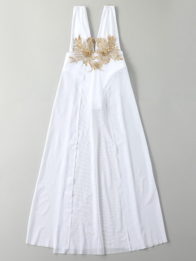 Seksi bijela haljina Jednodijelni kupaći kostim 2023 Ženski dizajnerski kupaći kostim s vezom i cvjetnim printom visokog struka Vintage kupaći kostim Bikini