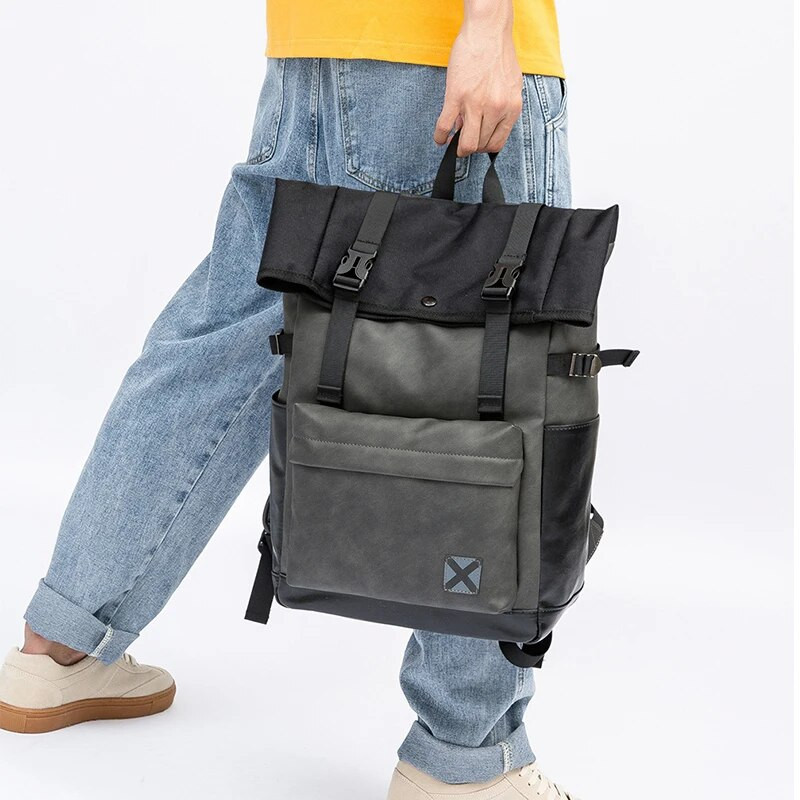 Novi ruksak Muška torba za računalo Trendy Business Ruksak Student Školska torba za slobodno vrijeme Trend Putna torba velikog kapaciteta