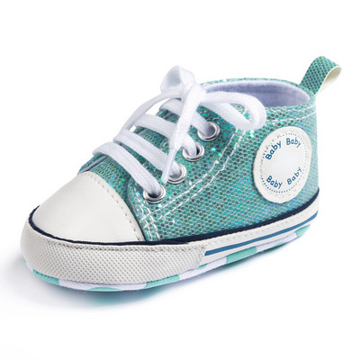 Uus vastsündinud Bebi Mood Baby Canvas Klassikalised tossud Star Sport Beebipoisid Tüdrukud Esimesed Kõndimisjalatsid Imiku väikelaste beebijalatsid