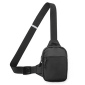 Ανδρικές τσάντες στήθους Crossbody Τσάντα ώμου Σακίδιο πλάτης με USB φόρτιση ακουστικών τρύπα καλωδίου Γυναικεία τσάντα ταξιδιού Messenger Πακέτο στήθους