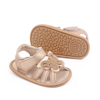 Сандали за бебета и момичета Летни обувки за малки деца Новородени Bebes Обувки с мека гумена подметка за 1 година Сладки сандали с пеперуди Подаръци