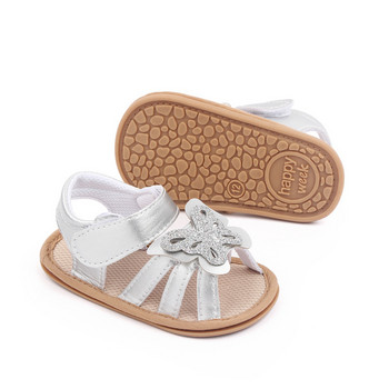 Сандали за бебета и момичета Летни обувки за малки деца Новородени Bebes Обувки с мека гумена подметка за 1 година Сладки сандали с пеперуди Подаръци