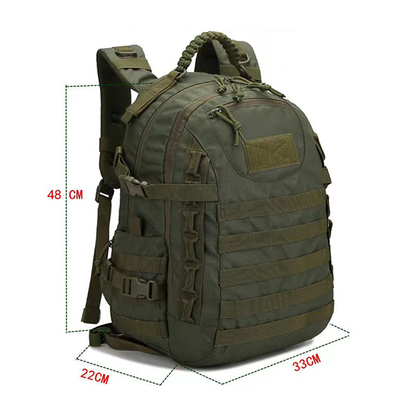 Rucsac de camping, 35L, impermeabil, Trekking, Pescuit, Vânătoare Geantă Militară Tactică Armată Molle Rucsac pentru alpinism Genți în aer liber mochila