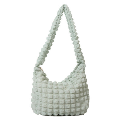 Nylon τσάντα ώμου για γυναίκες με πλισέ φυσαλίδες Cloud bag Quilted tote Cross Body τσάντα Γυναικεία τσάντα χειρός Πορτοφόλι Messenger Τσάντα αγορών