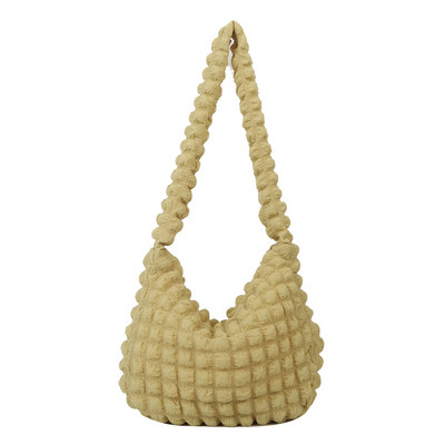 Nylon τσάντα ώμου για γυναίκες με πλισέ φυσαλίδες Cloud bag Quilted tote Cross Body τσάντα Γυναικεία τσάντα χειρός Πορτοφόλι Messenger Τσάντα αγορών