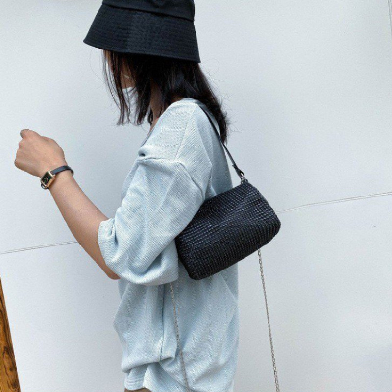 2023 Nove male torbice na rame Bling Diamonds Print Ženska četvrtasta Clutch torbica Večernja torbica preko ramena Ženska Clutch torbica za večeru