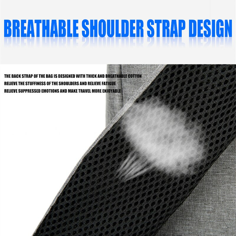 Călătorii de afaceri pe distanțe scurte, interfață USB de mare capacitate, rucsac pentru computer din material Oxford, multifuncțional pentru agrement