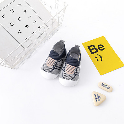 Primăvară Vară Nou Bebeluș First Walker Pantofi pentru bebeluși din plasă respirabilă Cu fund moale Copii Fete Băieți Pantofi casual cu slip-On