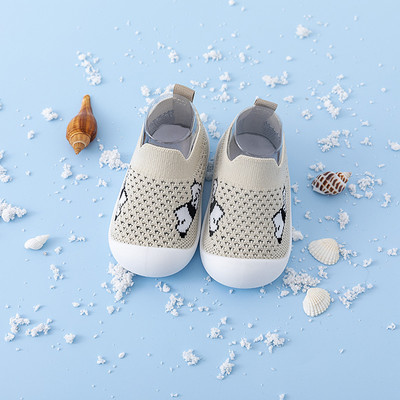 Primăvară Vară Nou Bebeluș First Walker Pantofi pentru bebeluși din plasă respirabilă Cu fund moale Copii Fete Băieți Pantofi casual cu slip-On