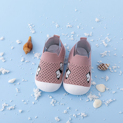 Primăvară Vară Nou Bebeluș First Walker Pantofi pentru bebeluși din plasă respirabilă Cu fund moale Copii Fete Băieți Pantofi casual cu slip-On